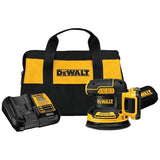 DEWALT 20-Volt Brushless Cordless Random Orbital Sander with Bag