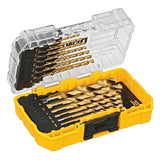 DEWALT 21-Piece Assorted Titanium Twist Drill Bit Set, DW1342
