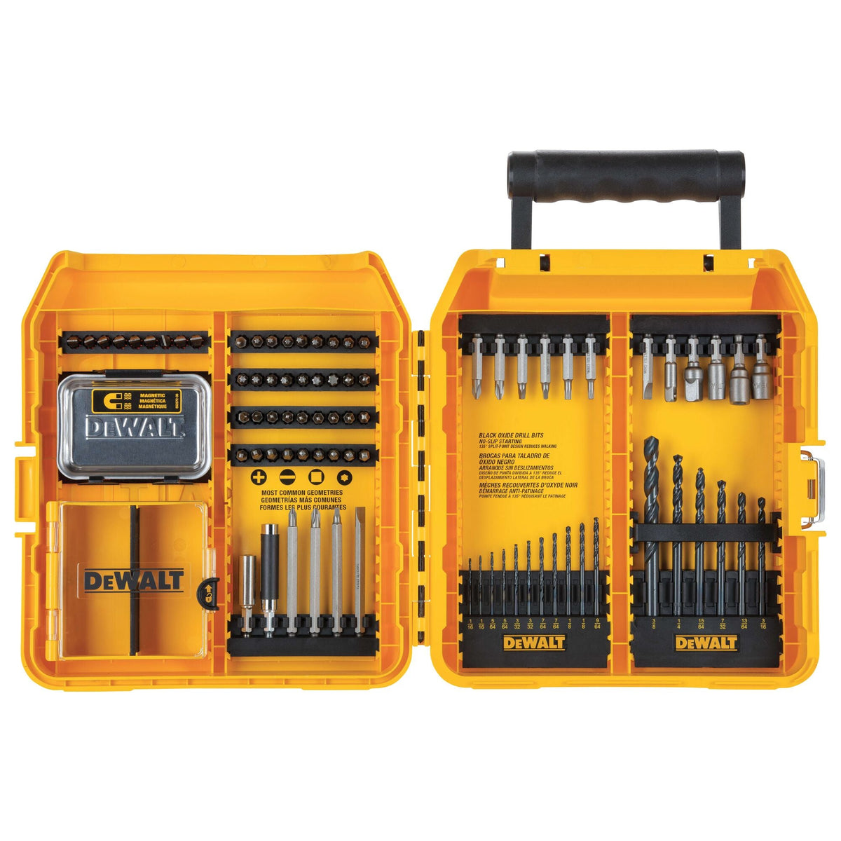 DEWALT 80-Piece High-Speed Steel Shank Screwdriver Bit Set, DW2587
