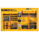 DEWALT 80-Piece High-Speed Steel Shank Screwdriver Bit Set, DW2587