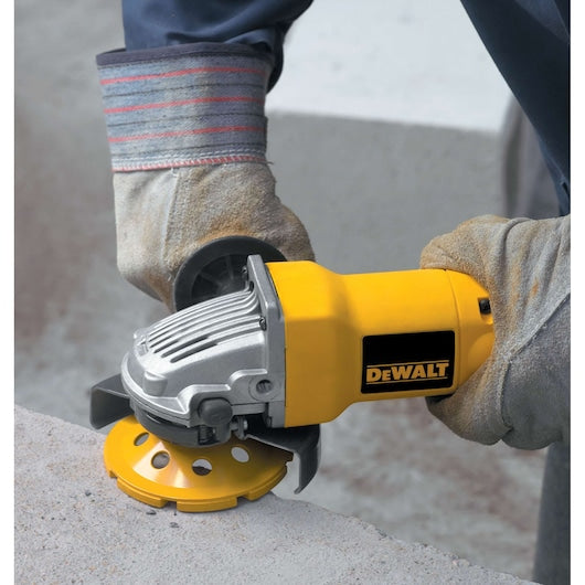 DEWALT 4 in. Single-Row Diamond Cup Grinding Wheel, 5/8 in.-11 Arbor (DW4770)