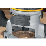DEWALT 12 Amp Corded 2-1/4 HP Electronic Variable Speed Fixed Base Router with Soft Start (DW618)