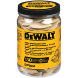 DEWALT Plate Joining Biscuits, Size 0, 150-Pack (DW6804)