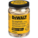 DEWALT Plate Joining Biscuits, Size 0, 150-Pack (DW6804)