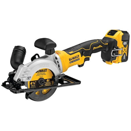 DEWALT ATOMIC 4-1/2 in. 4-Tooth Fiber Cement Cutting Circular Saw Blade