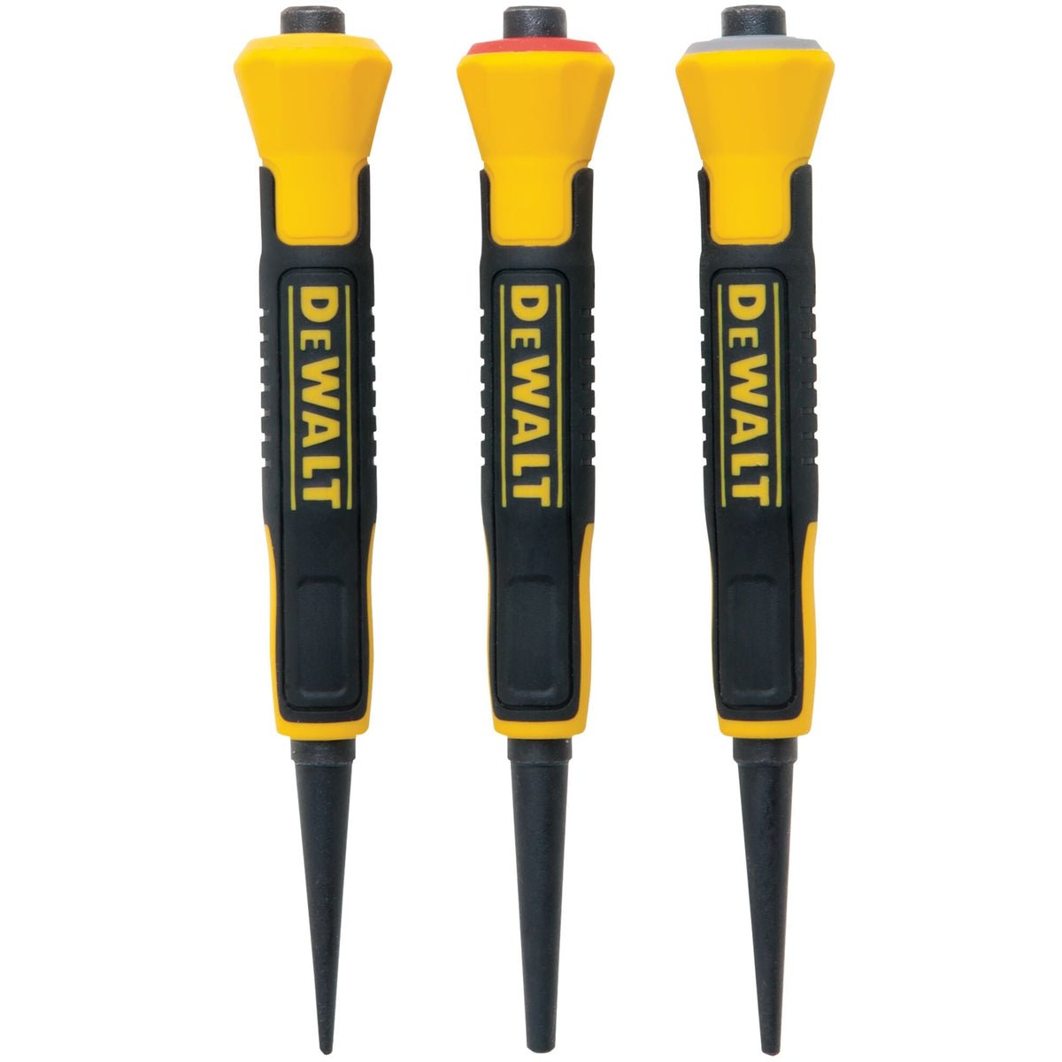 DEWALT 1/32 in., 2/32 in., 3/32 in. Bi‑Material Nail Set (3‑Piece)