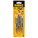 DEWALT 1/32 in., 2/32 in., 3/32 in. Bi‑Material Nail Set (3‑Piece)