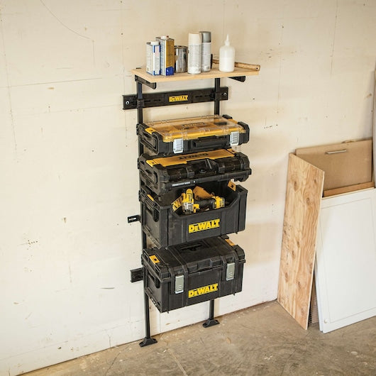 DEWALT TOUGHSYSTEM 25-1/2 in. Workshop Racking Storage System (DWST08260)