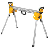 DEWALT DWX724 Compact Miter Saw Stand, 40 in. Beam Extends to 10 ft., 500 lb Capacity