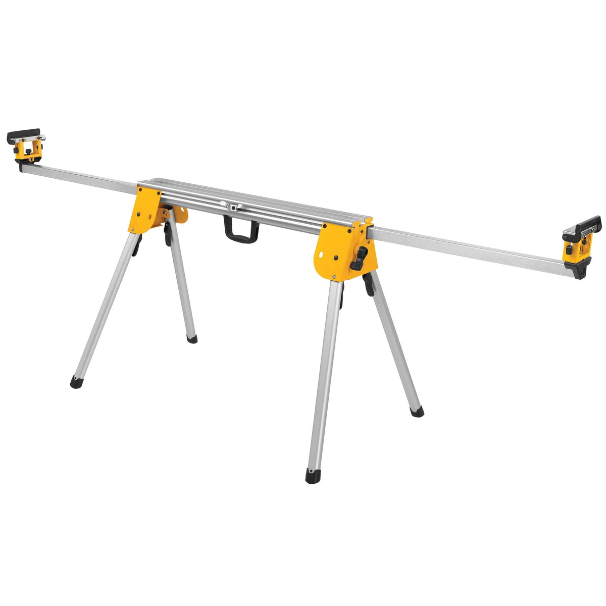 DEWALT DWX724 Compact Miter Saw Stand, 40 in. Beam Extends to 10 ft., 500 lb Capacity