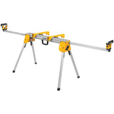 DEWALT DWX724 Compact Miter Saw Stand, 40 in. Beam Extends to 10 ft., 500 lb Capacity