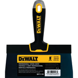 DEWALT 12 in. Blue Steel Hammer-End Drywall Taping Knife with Soft Grip Handle