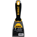 DEWALT 4 in. Carbon Steel Putty Knife with Soft Grip Handle