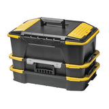 STANLEY Click 'N Connect 20 in. Deep 1-Touch Latch Tool Box with Lid Organizers