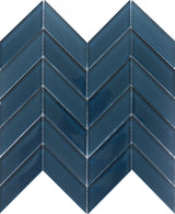 Emser Edge Chevron Glass Mosaic Tile, Cream – 10-Pack (10 in. x 12 in. sheets)
