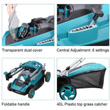 Electric Gardening Tools Factory Liangye 40V Battery Operated Hand Push Lawnmower