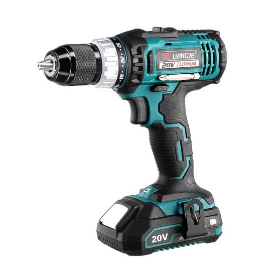 Electric Power Tool Factory Liangye 18V Cordless Battery Operated Screwdriver Drill 18V