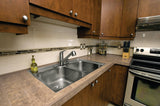 Schluter Systems RONDEC-CT 0.375-in W x 98.5-in L Pewter Anodized Aluminum Tile Edge Trim for Countertops