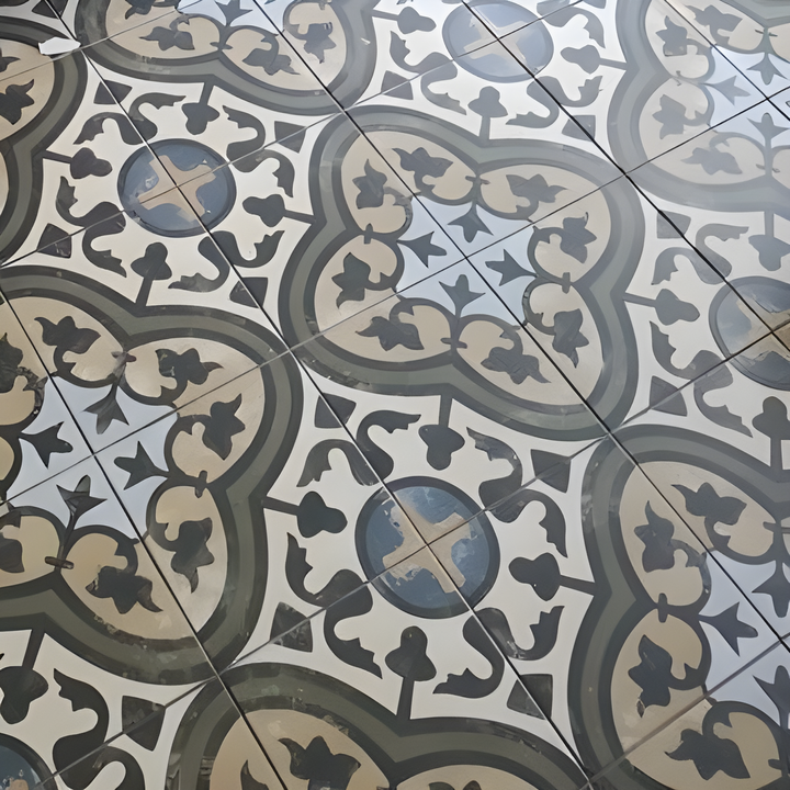 Evoque Carthusian 9-3/4 in. x 9-3/4 in. Porcelain Floor and Wall Tile (10.88 sq.ft./Case)