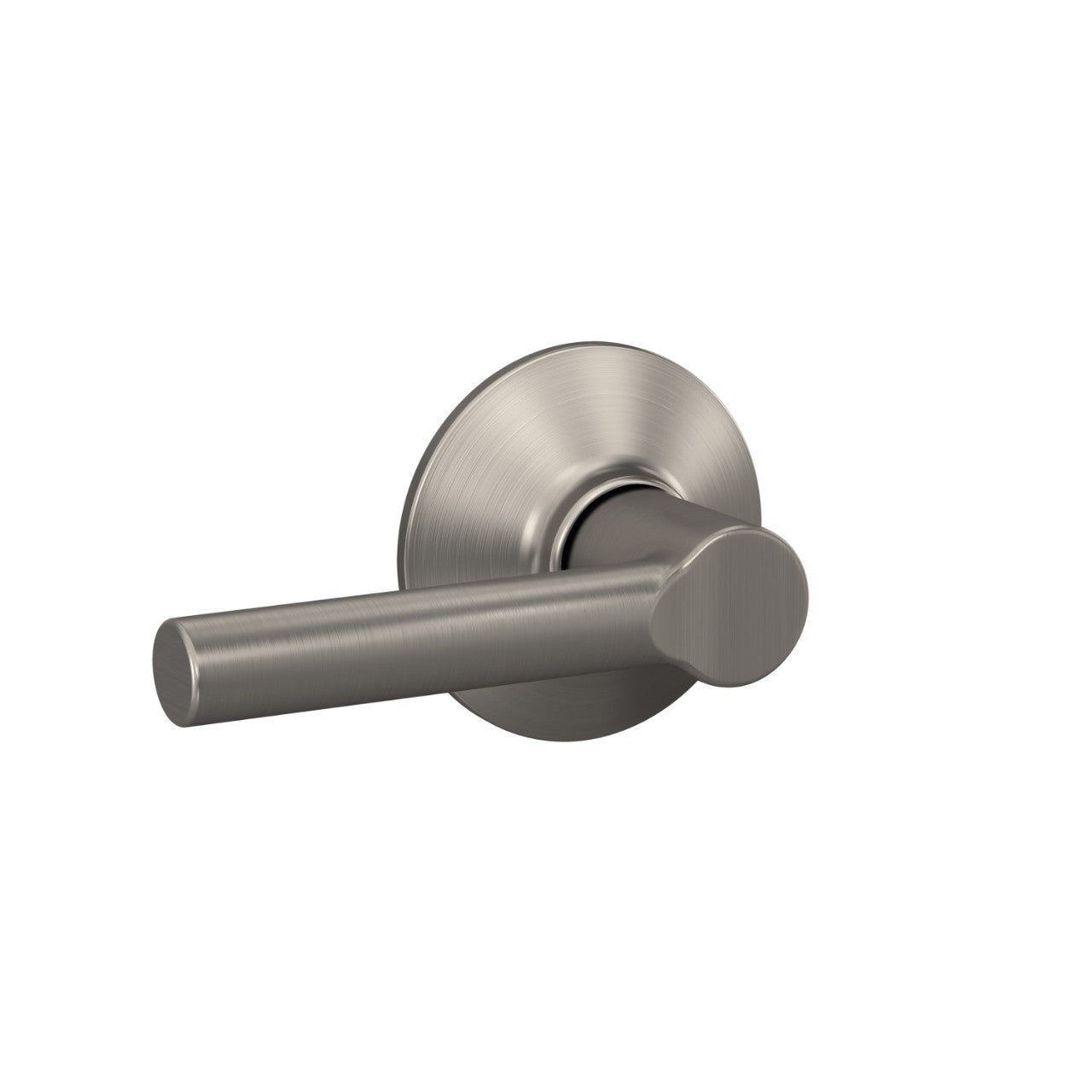Schlage Broadway Matte Black Passage Lever – Right or Left Handed