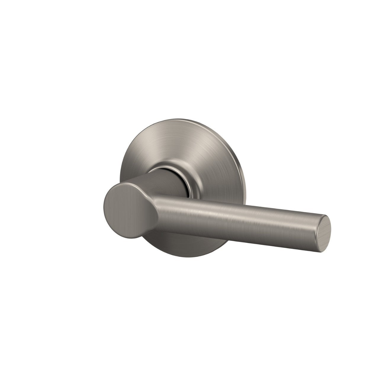 Schlage Broadway Matte Black Passage Lever – Right or Left Handed