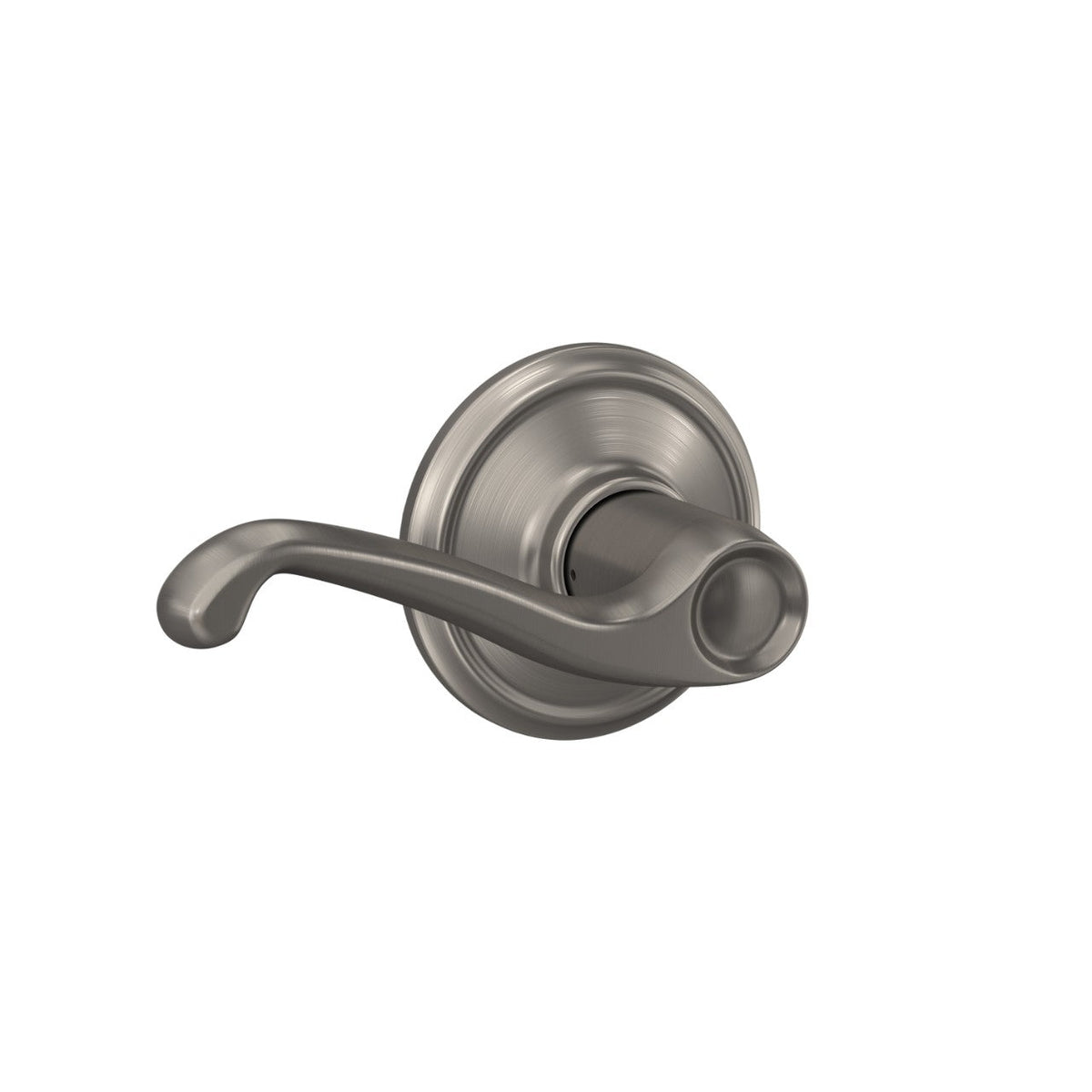 Schlage Flair Satin Nickel Passage Lockset, ANSI Grade 2, 1-3/4 in