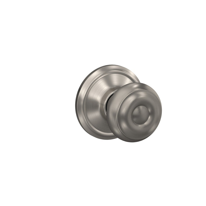 Schlage Georgian Bright Brass Passage Lockset, ANSI Grade 2, 1-3/4 in.