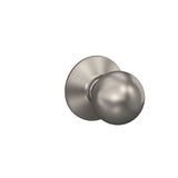 Schlage Orbit Series Satin Chrome Passage Hall/Closet Door Knob