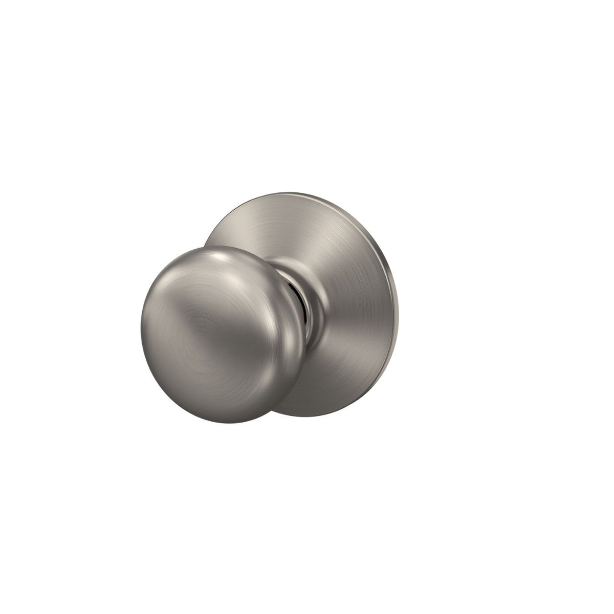 Schlage Plymouth Series Bright Brass Passage Hall/Closet Door Knob