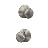 Schlage Plymouth Bright Brass Passage Lockset, ANSI Grade 2, Fits 1-3/8 in. to 1-3/4 in. Doors