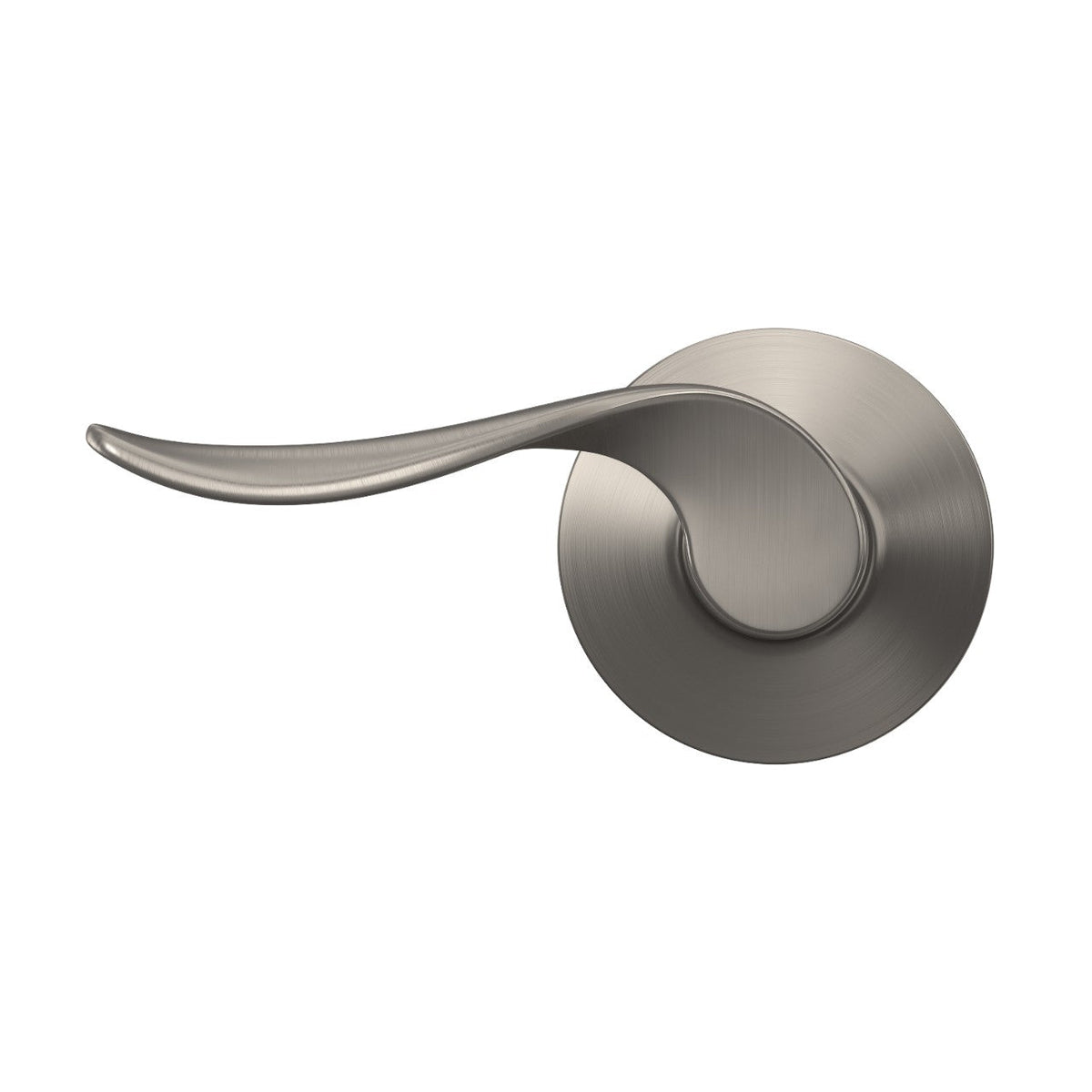 Schlage Sacramento Passage Door Lever, Satin Nickel – Hall/Closet
