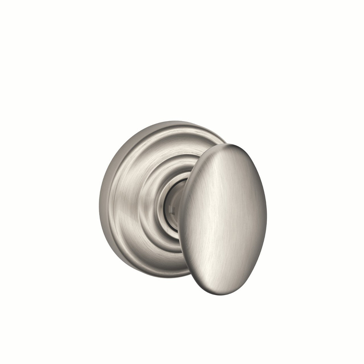Schlage Siena Satin Nickel Passage Hall/Closet Door Knob with Andover Trim