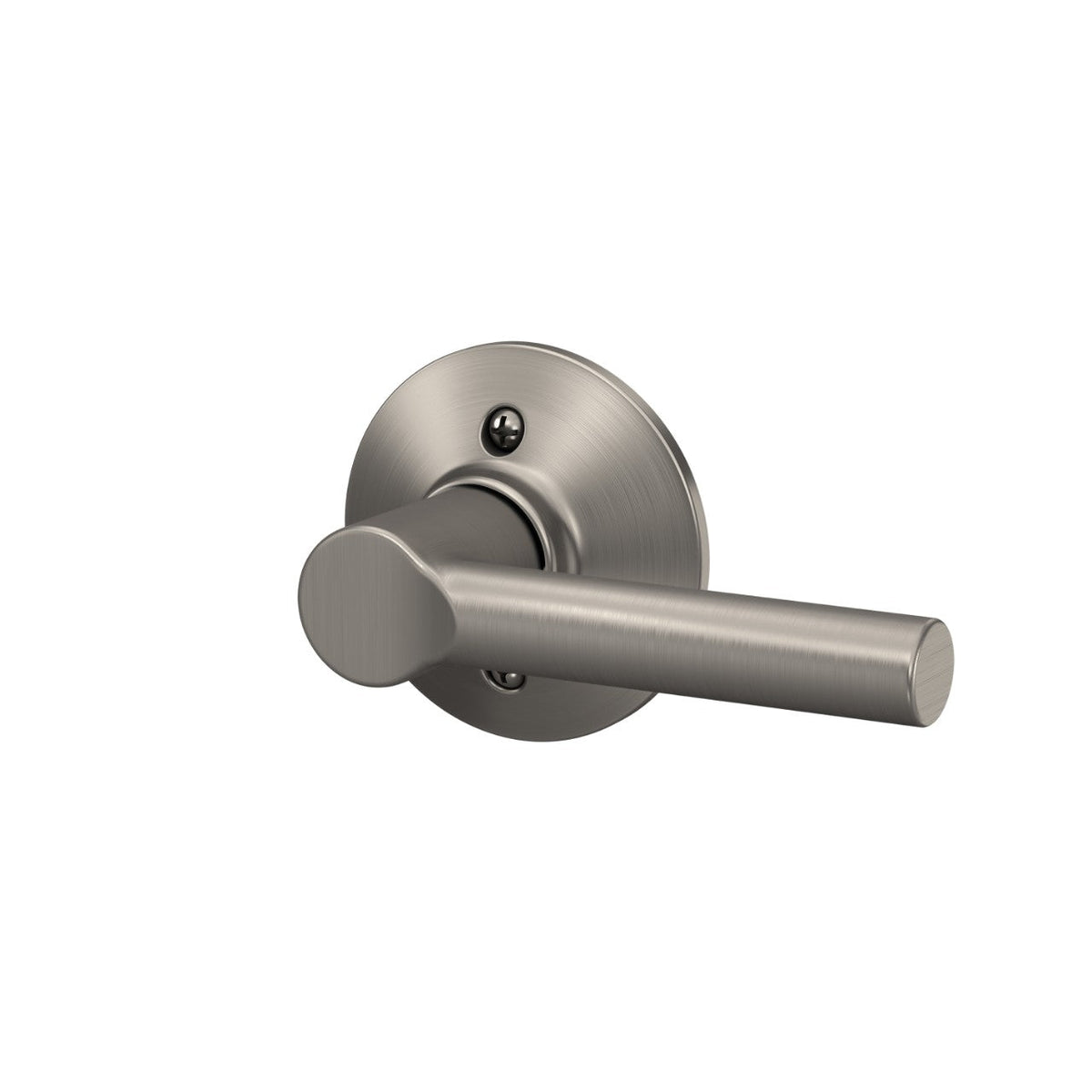 Schlage Broadway Satin Nickel Dummy Door Lever, Non-Turning