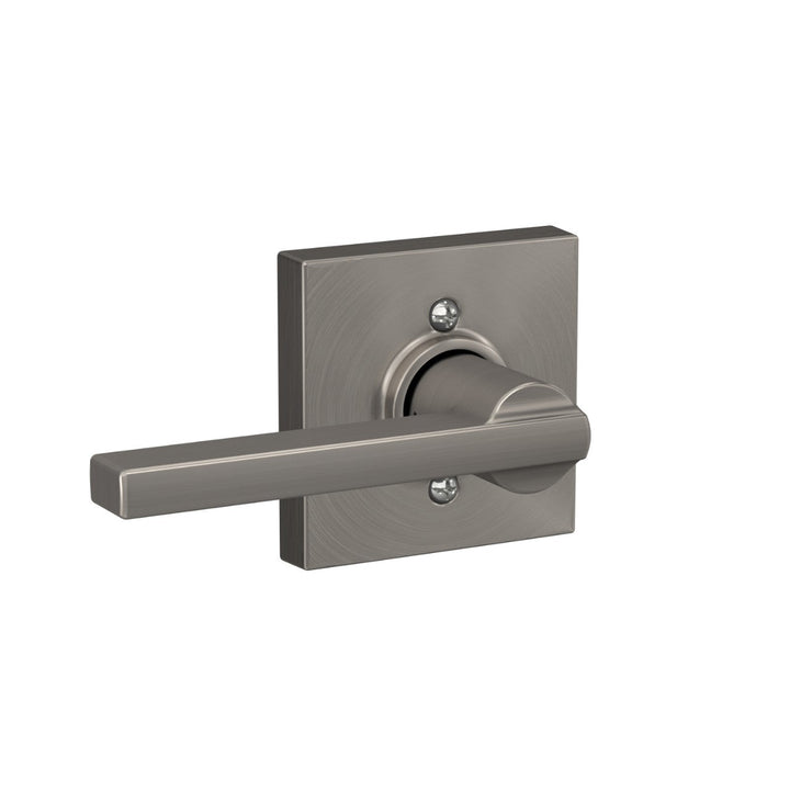Schlage Latitude Satin Nickel Dummy Door Lever