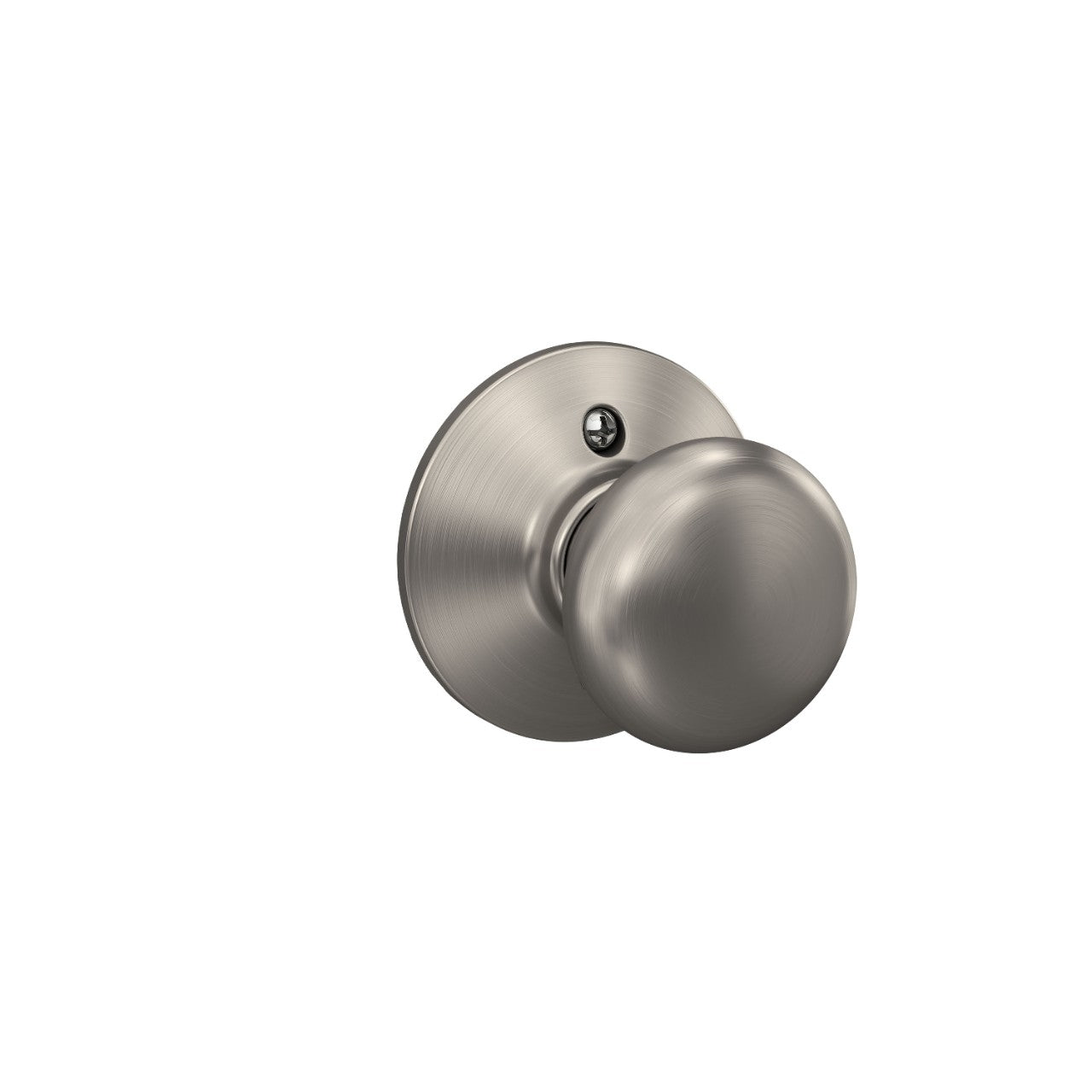 Schlage Plymouth Bright Brass Dummy Knob – Right or Left Handed