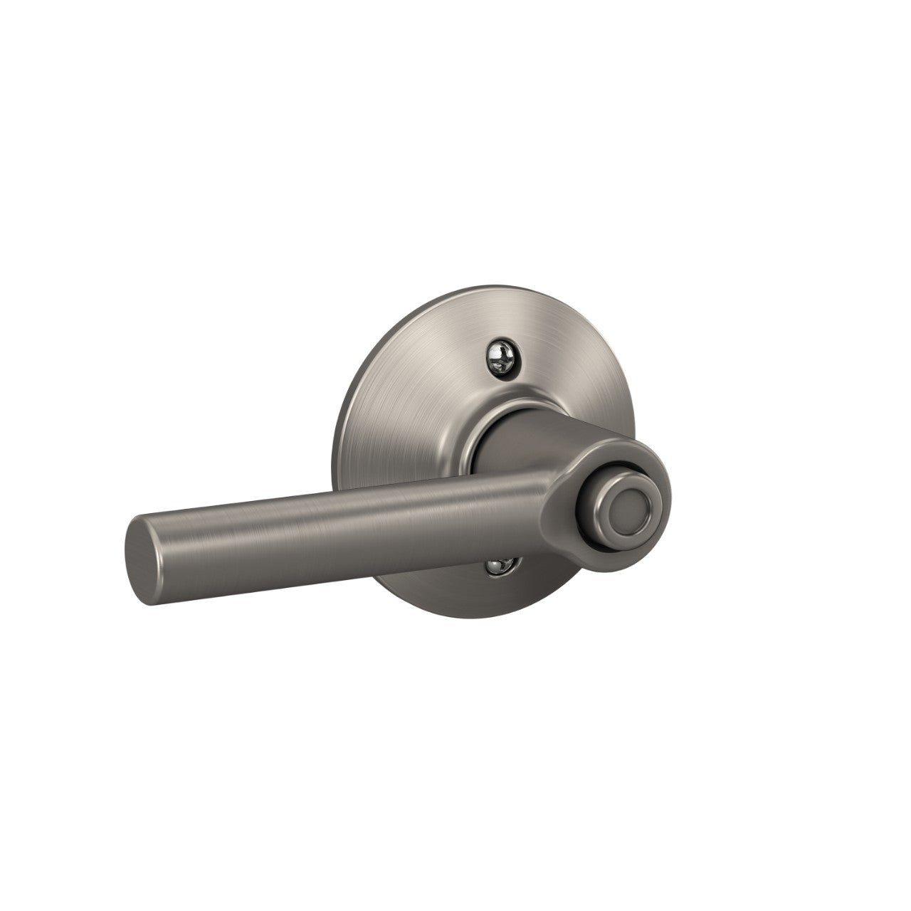 Schlage Broadway Matte Black Privacy Lever – Right or Left Handed