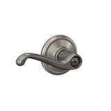Schlage Flair Bright Brass Privacy Bed/Bath Door Lever
