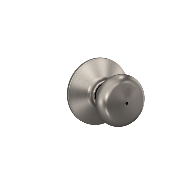 Schlage Plymouth Satin Nickel Privacy Knob – Right or Left Handed