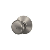 Schlage Plymouth Satin Nickel Privacy Knob – Right or Left Handed