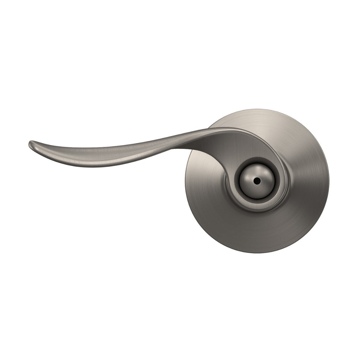 Schlage Sacramento Satin Nickel Privacy Bed/Bath Door Lever
