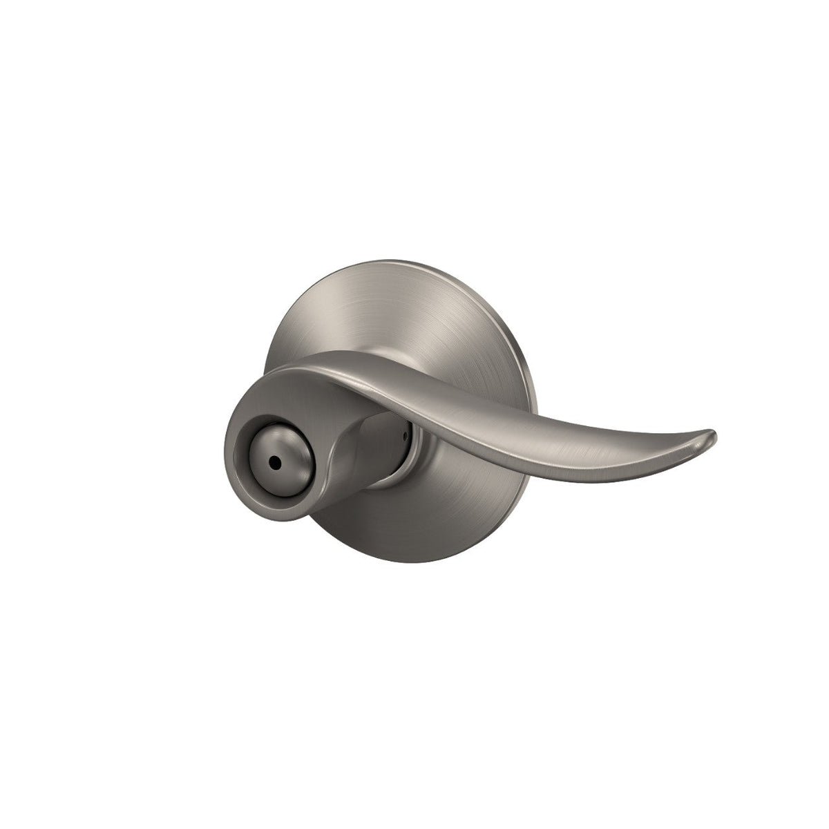 Schlage Sacramento Satin Nickel Privacy Bed/Bath Door Lever