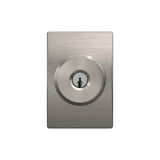 Schlage Custom Bowery Keyed Entry Door Knob with Century Trim – Matte Black