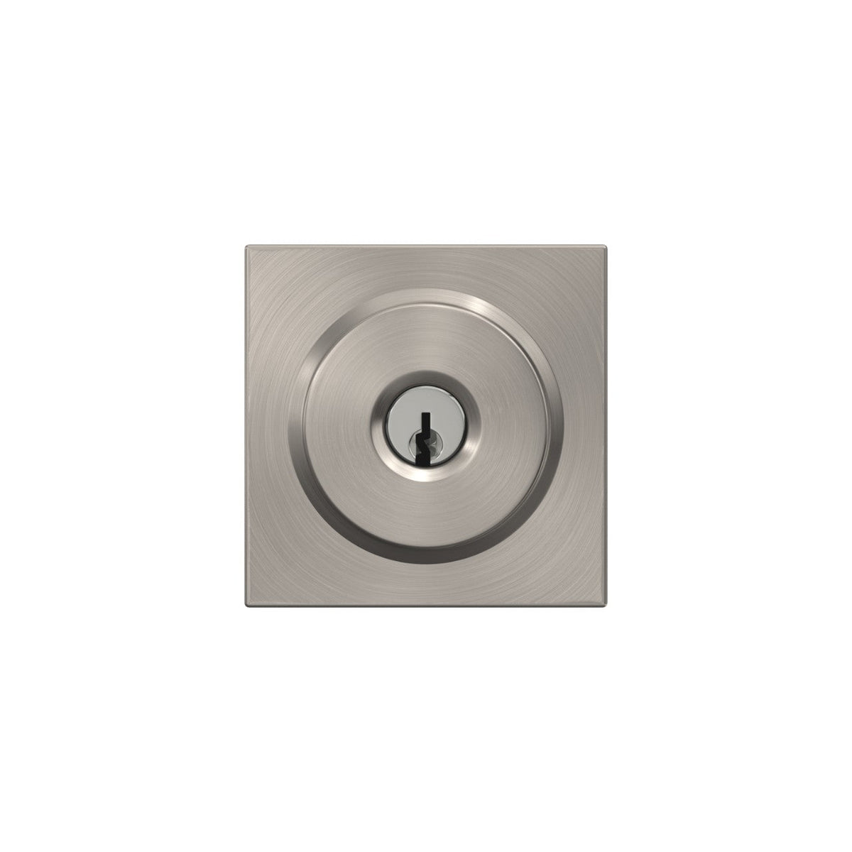 Schlage Custom Bowery Keyed Entry Door Knob, Matte Black