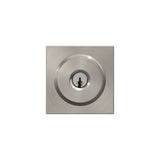 Schlage Custom Bowery Keyed Entry Door Knob with Collins Trim, Matte Black