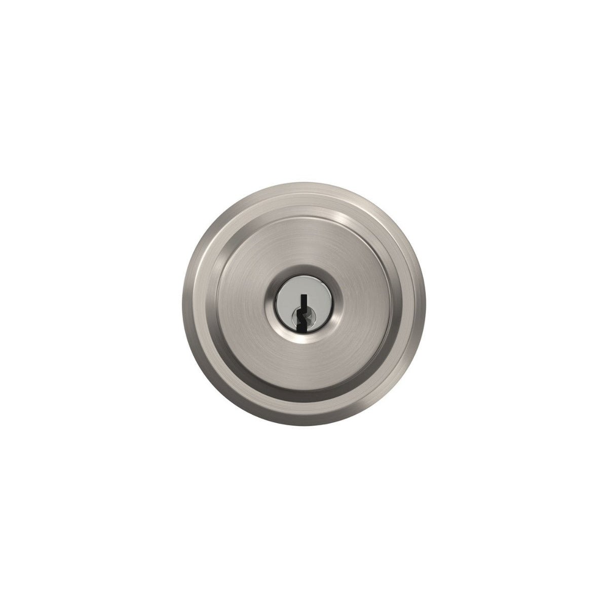 Schlage Bowery Matte Black Keyed Entry Door Knob