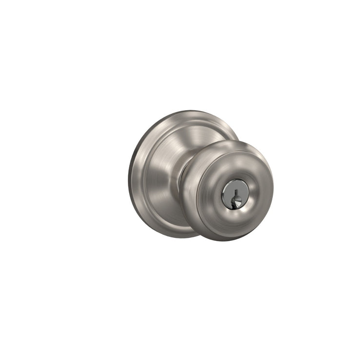 Schlage Georgian Satin Nickel Keyed Entry Door Knob