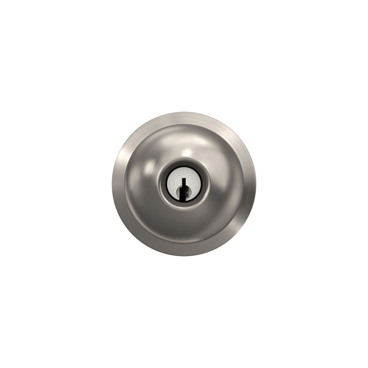 Schlage Orbit Satin Chrome Commercial Keyed Entry Door Knob