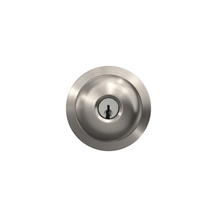 Schlage Plymouth Bright Brass Keyed Entry Door Knob