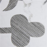 Llama Arte Loire Silver 9-3/4 in. x 9-3/4 in. Porcelain Floor and Wall Tile (10.88 sq. ft./Case)