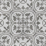 Llama Arte Loire Silver 9-3/4 in. x 9-3/4 in. Porcelain Floor and Wall Tile (10.88 sq. ft./Case)